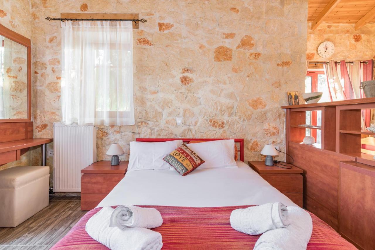 Casa Petra - Stone Cottage Farmhouses Argassi Exteriér fotografie