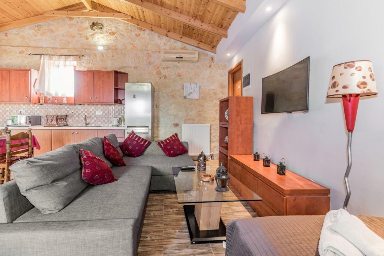 Casa Petra - Stone Cottage Farmhouses Argassi Exteriér fotografie
